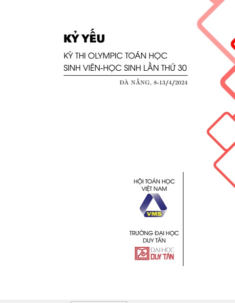 Kỷ yếu của Kỳ thi Olympic Toán Học sinh-Sinh viên 2024